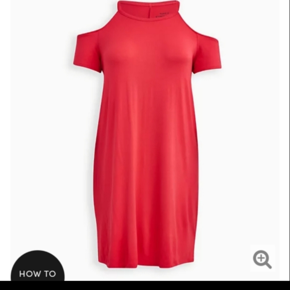 NWT Torrid T-shirt Dress Size 4X - Picture 4 of 6